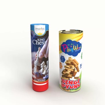 OYUNCAK SİLİNDİR KUTU